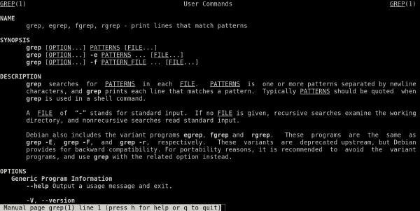 Utilización de grep para ser más eficaz en la cli